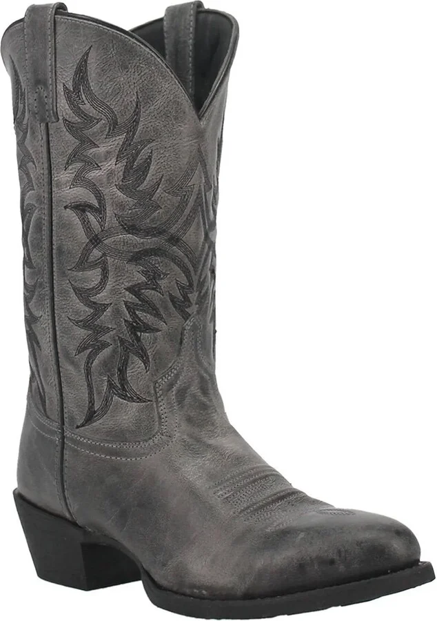 Men's Harding Western Value Cowboy Boot In Grey