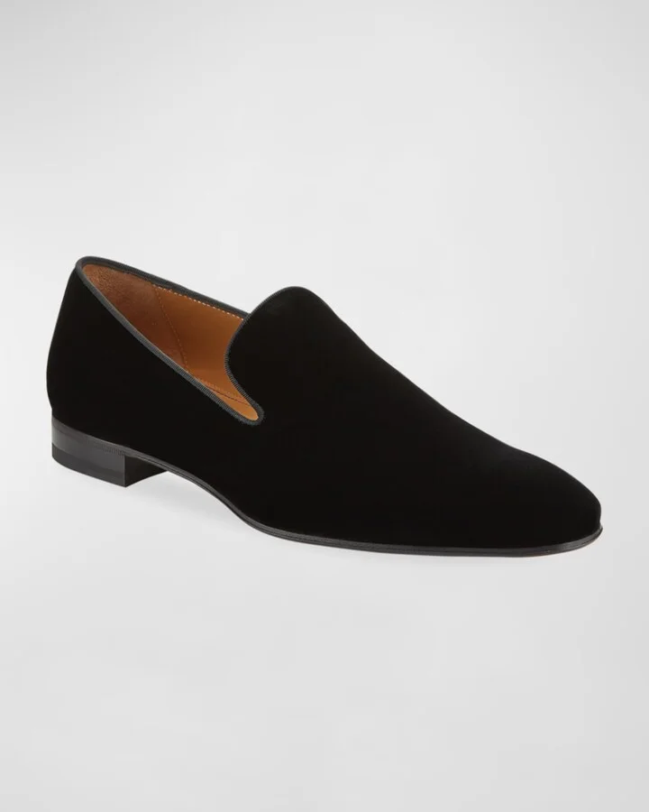Men's Harrier Velvet Venetian Loafers - Image 2