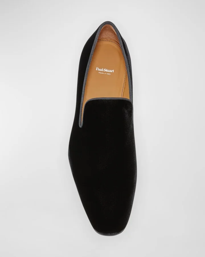 Men's Harrier Velvet Venetian Loafers - Image 4