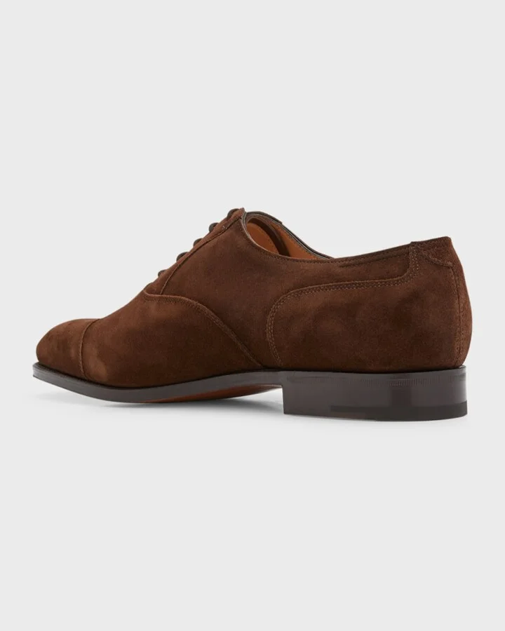 Men's Hartland Brogue Suede Oxfords - Image 7