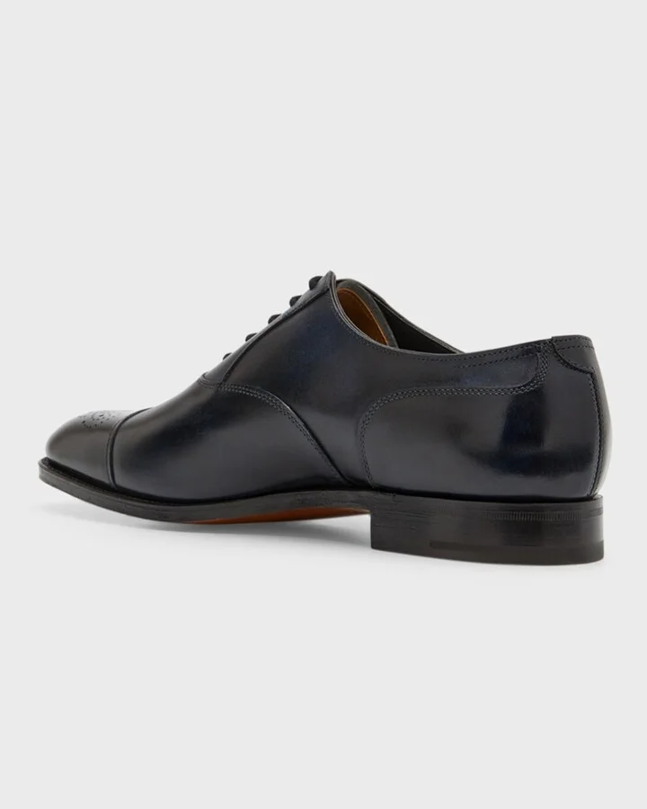 Men's Hartland Cap Toe Brogue Leather Oxfords - Image 2