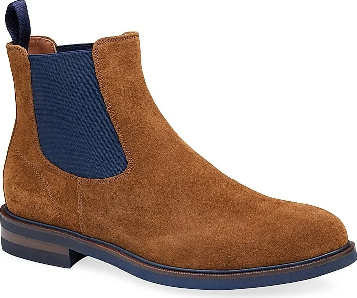 Men's Hartley Suede Chelsea Boots - Snuff - Size 8 - Image 2