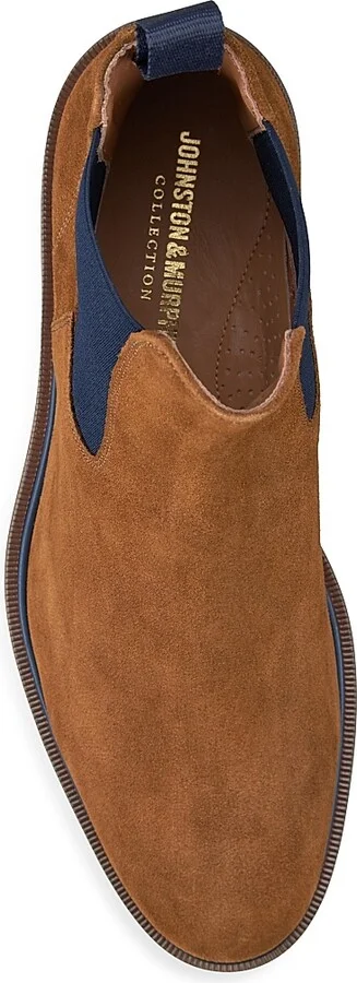 Men's Hartley Suede Chelsea Boots - Snuff - Size 8 - Image 5