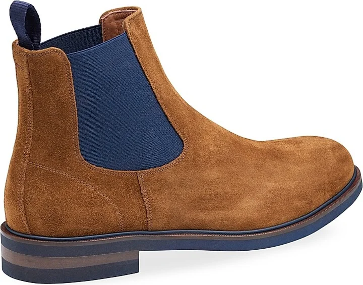Men's Hartley Suede Chelsea Boots - Snuff - Size 8 - Image 6