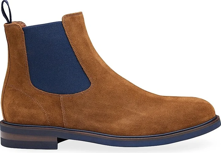 Men's Hartley Suede Chelsea Boots - Snuff - Size 8