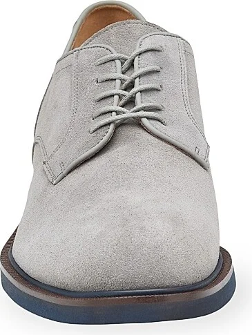 Men's Hartley Suede Dress Shoes - Gray - Size 8.5 - Image 4