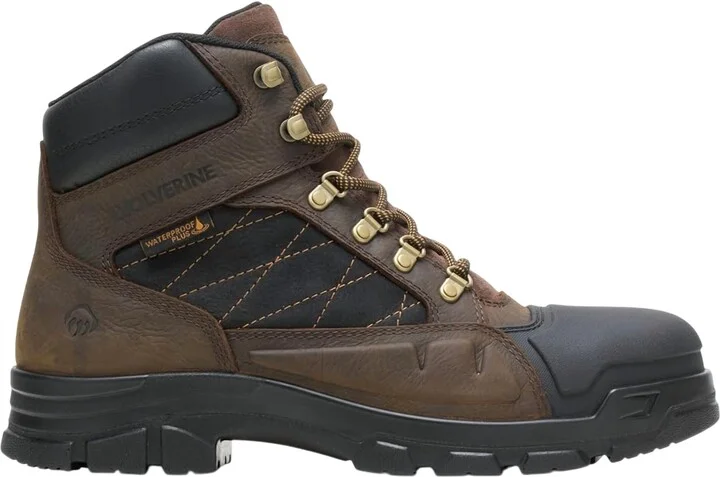 Men's Hellcat Toe Construction Boot In Charcoal Grey