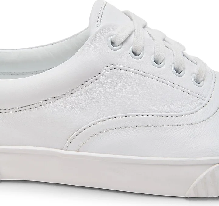 Men's Heritage Leather Sneakers - Navy - Size 12 - Image 9