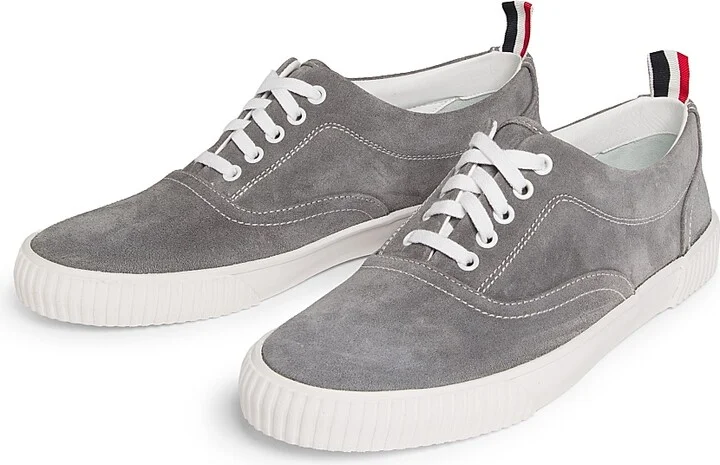 Men's Heritage Suede Low-Top Sneakers - Navy - Size 11 - Image 7