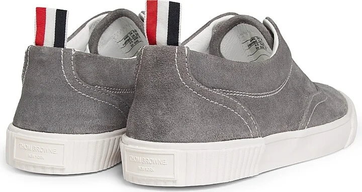 Men's Heritage Suede Low-Top Sneakers - Navy - Size 11 - Image 8