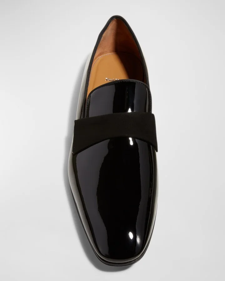 Men's Heron Patent Leather Loafers - Image 2