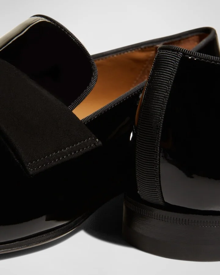 Men's Heron Patent Leather Loafers - Image 11