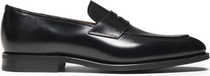 Men's Hertford Leather Loafers - Black - Size 9