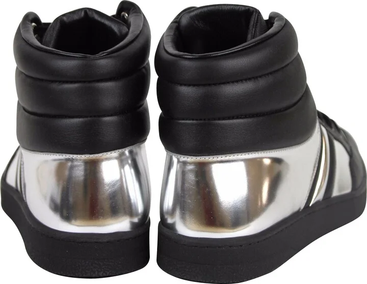 Men's High top Contrast Padded Leather Sneaker - Image 5