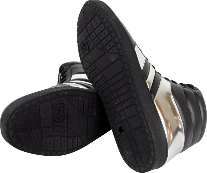 Men's High top Contrast Padded Leather Sneaker - Image 8