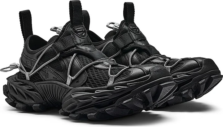 Men's Hike Sneakers - Black - Size 10 - Image 3
