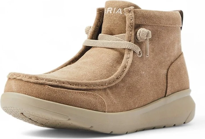 Men's Hilo Rancher Moc Shoes In Tan