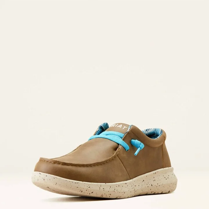 Men's Hilo Slip-On In Brown Bomber/blue