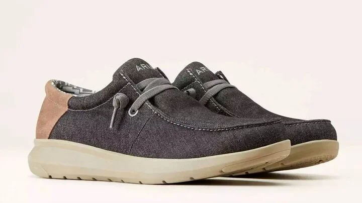 Men's Hilo Stretch Lace Shoes In Dark_Denim