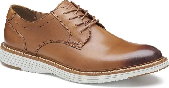 Men's Hodges Leather Plain Toe Lace-up Shoe