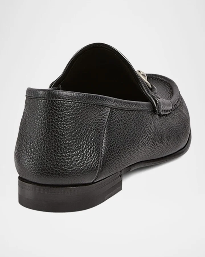 Men's Horsebit 1953 Grained Leather Bit Loafers - Image 7