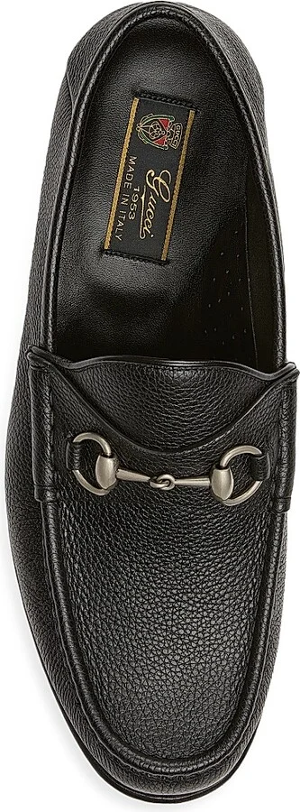 Men's Horsebit 1953 Leather Loafers - Black - Size 7 - Image 4