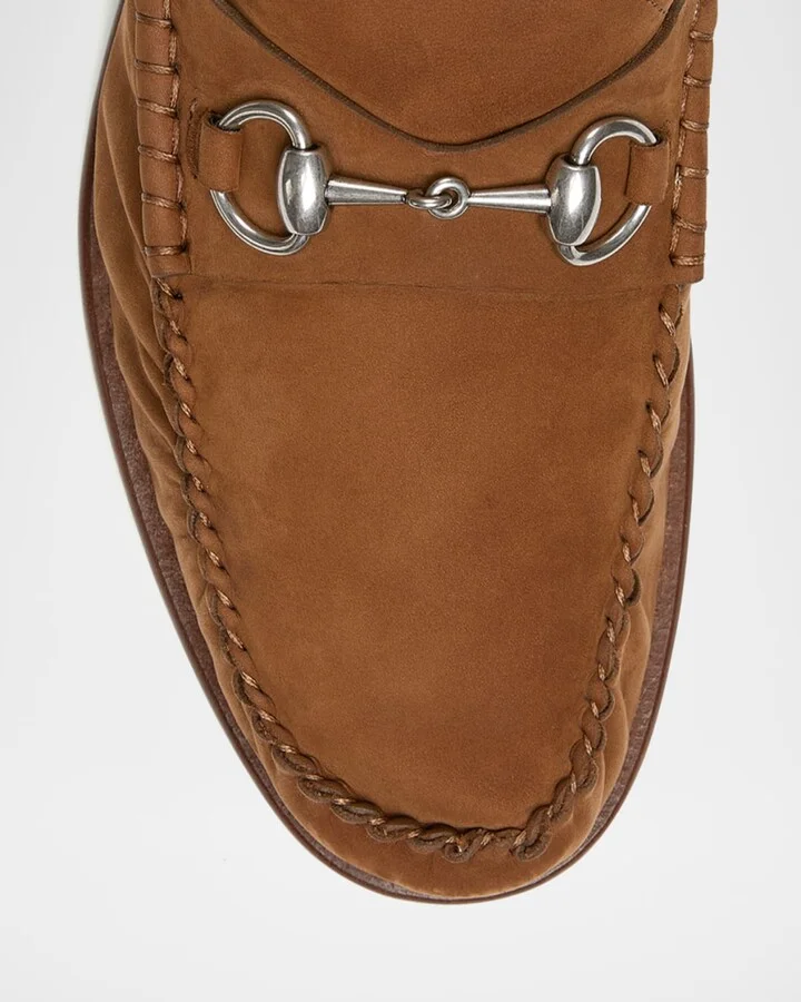 Men's Horsebit 1953 Suede Loafers - Image 5