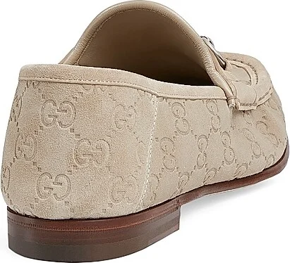 Men's Horsebit 1953 Suede Loafers - Sand - Size 11 - Image 3