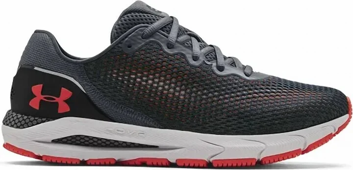 Men's Hovr Sonic 4 Running Shoe In Gray/red