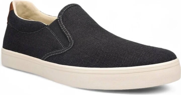 Men's Hutch Slip-On Sneakers - Medium Width In Charcoal