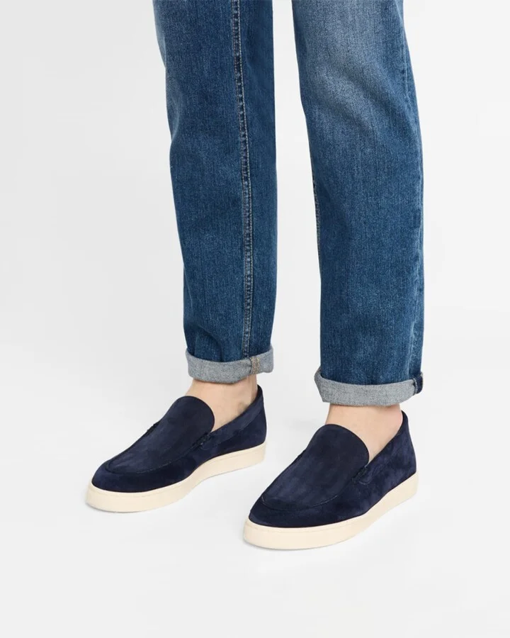 Men's Hybrid Venetian Suede Slip-Ons - Image 3