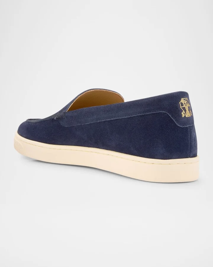 Men's Hybrid Venetian Suede Slip-Ons - Image 4