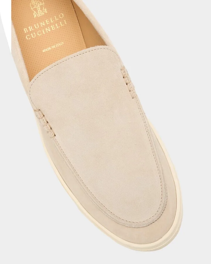 Men's Hybrid Venetian Suede Slip-Ons - Image 6