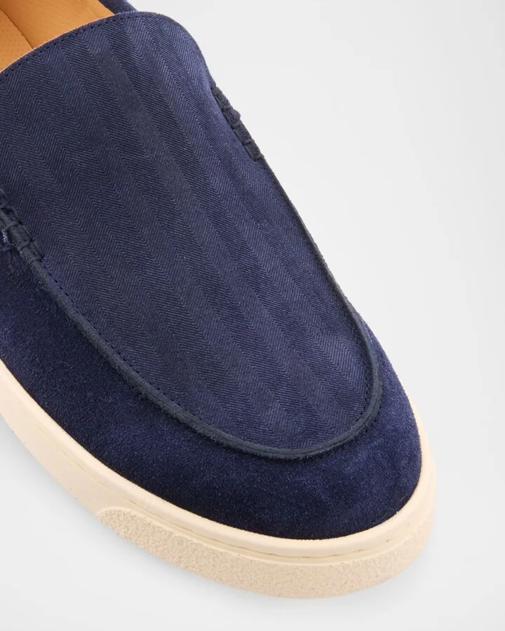 Men's Hybrid Venetian Suede Slip-Ons - Image 7