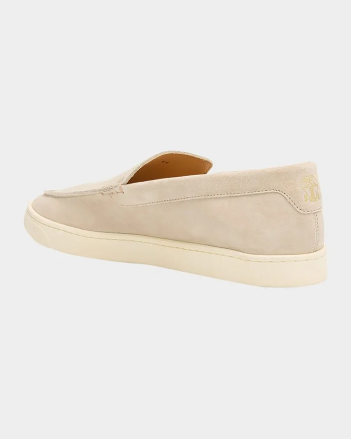 Men's Hybrid Venetian Suede Slip-Ons - Image 9