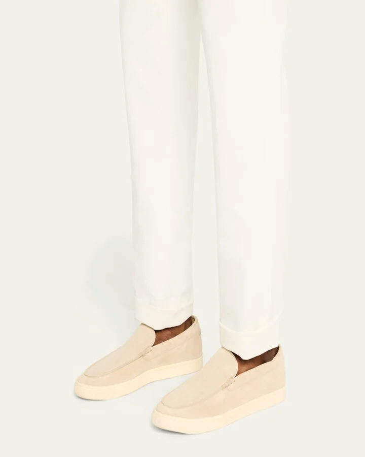 Men's Hybrid Venetian Suede Slip-Ons - Image 3