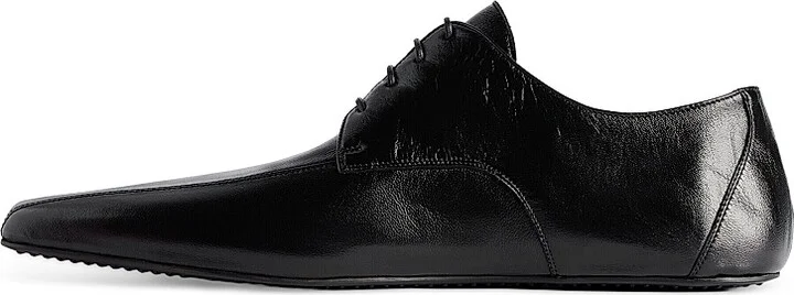 Men's Hyperflat Derby Shoes - Black - Size 13 - Image 5