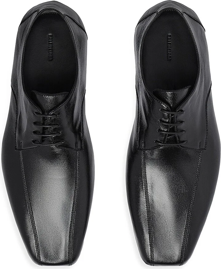 Men's Hyperflat Derby Shoes - Black - Size 13 - Image 6