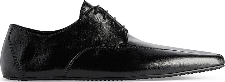 Men's Hyperflat Derby Shoes - Black - Size 13