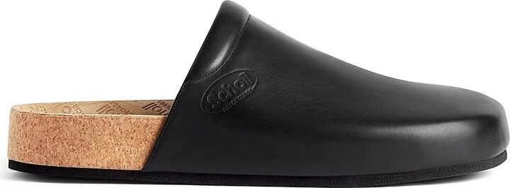 Men's I Scholl Flat Mules - Black - Size 7