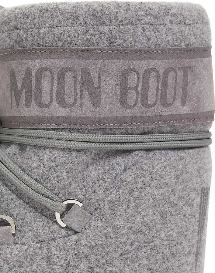 Men's Iconic Low Felt Boots - Grey - Size 2 - Image 5