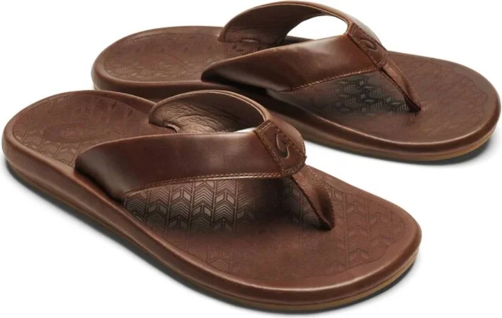 Men'S Ilikai Beach Sandals In Toffee / Toffee