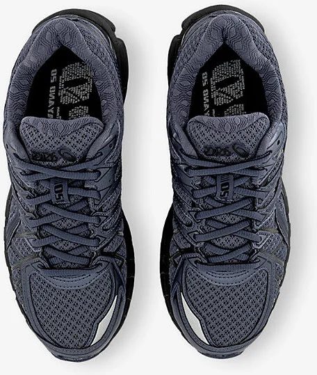 Mens Indigo Fog Black Gel-Kayano 20 Mesh Low-Top Trainers Eur 44 / 10 Uk Men - Image 2