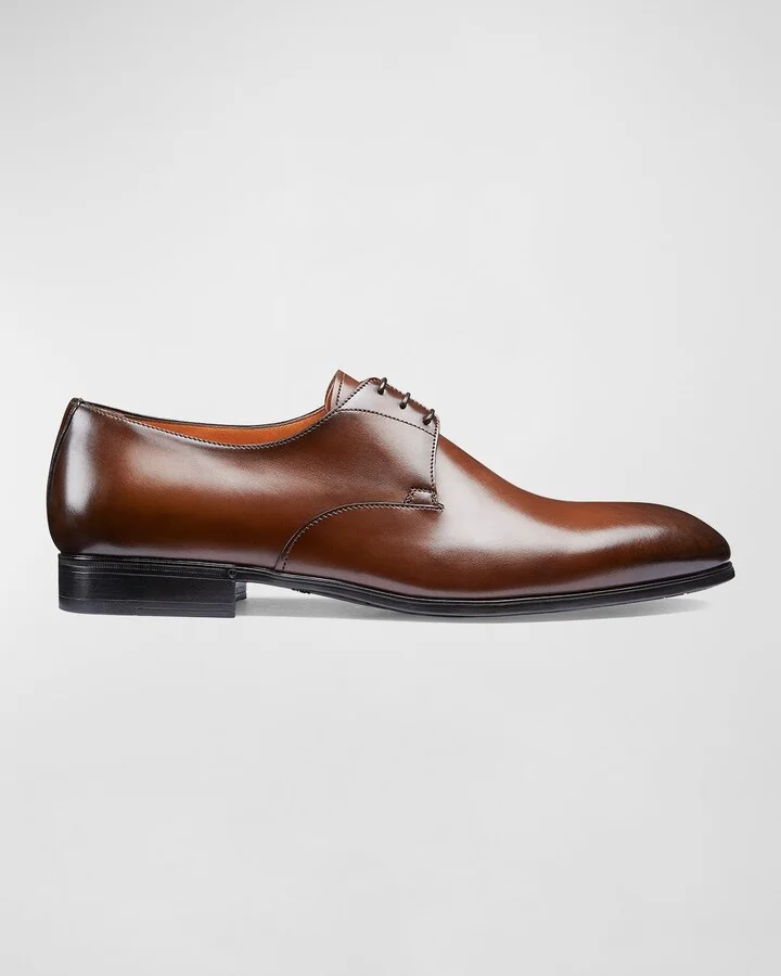 Men's Induct Burnished Leather Derby Shoes