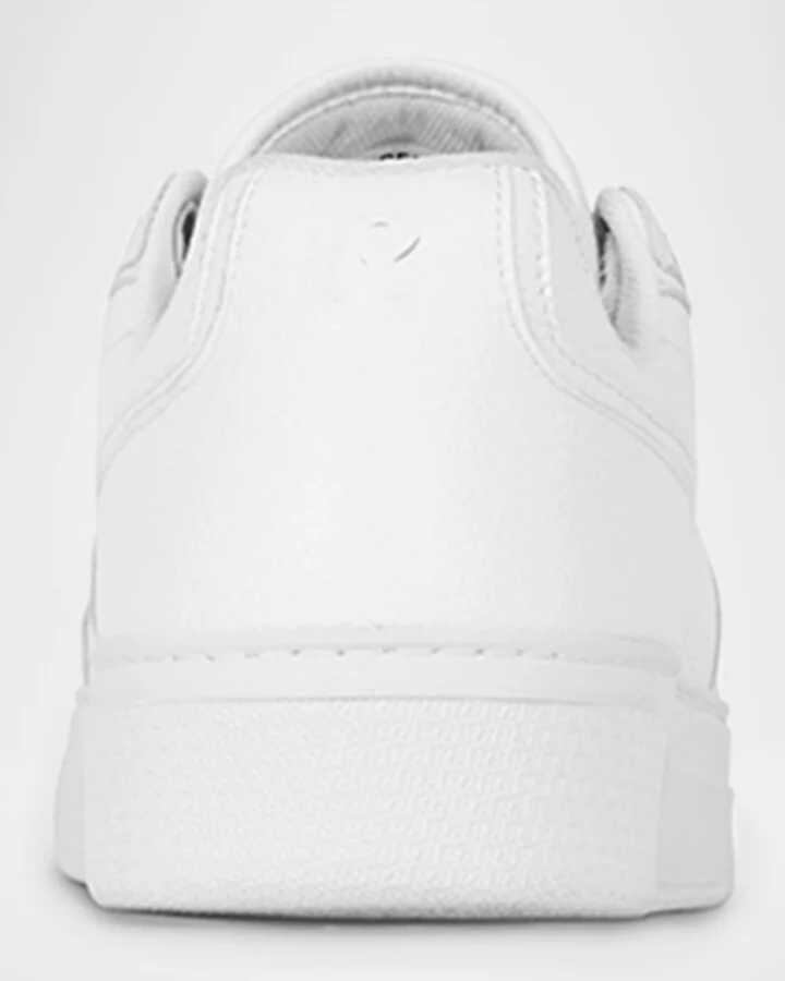 Men's Initial Leather Low-Top Sneakers - Image 11