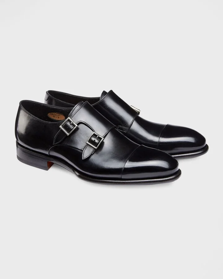 Men's Ira Double-Monk Loafers - Image 2