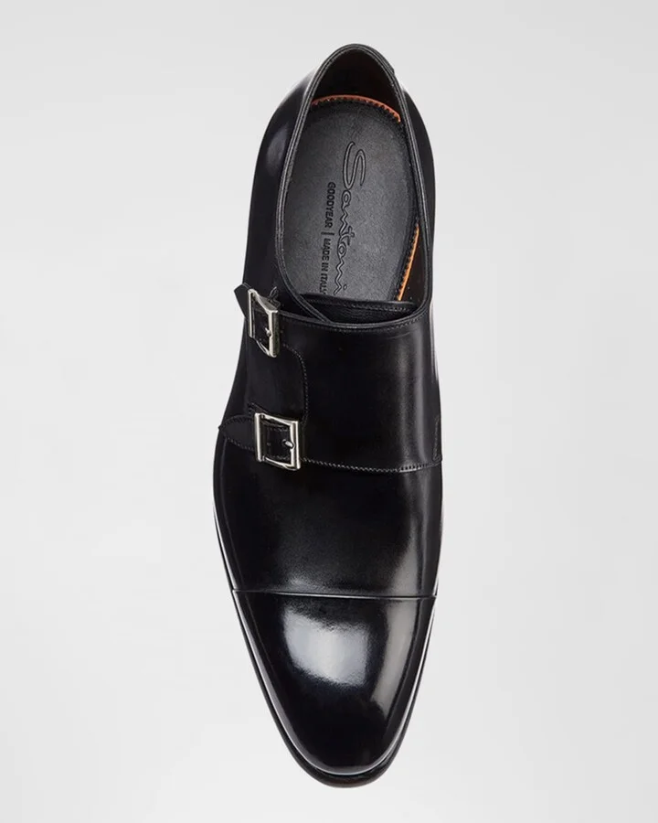 Men's Ira Double-Monk Loafers - Image 3
