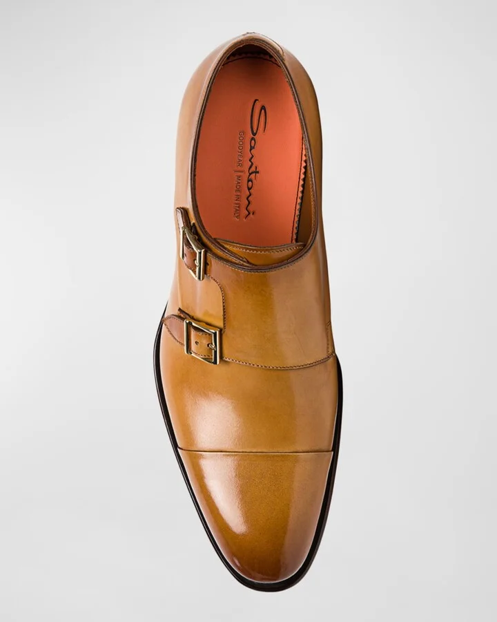 Men's Ira Double-Monk Loafers - Image 4