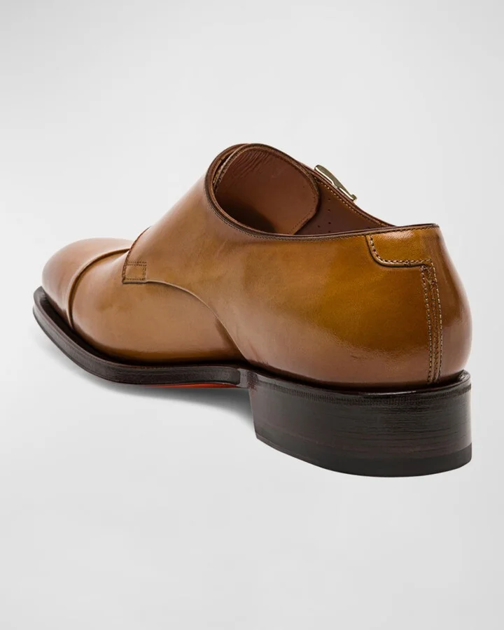 Men's Ira Double-Monk Loafers - Image 7