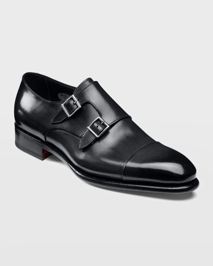 Men's Ira Double-Monk Loafers - Image 11